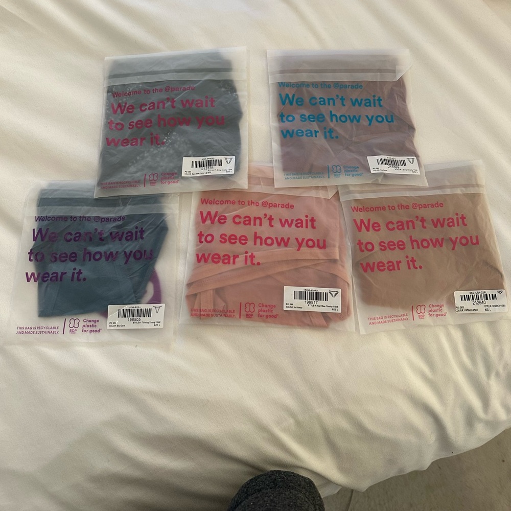 5 Pairs of Parade Underwear